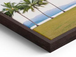 Toile dans un cadre flottant