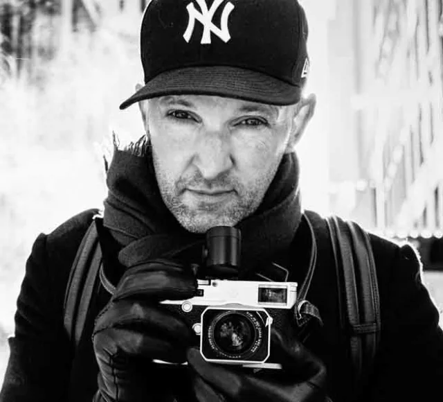 portrait of the photographer phil penman.