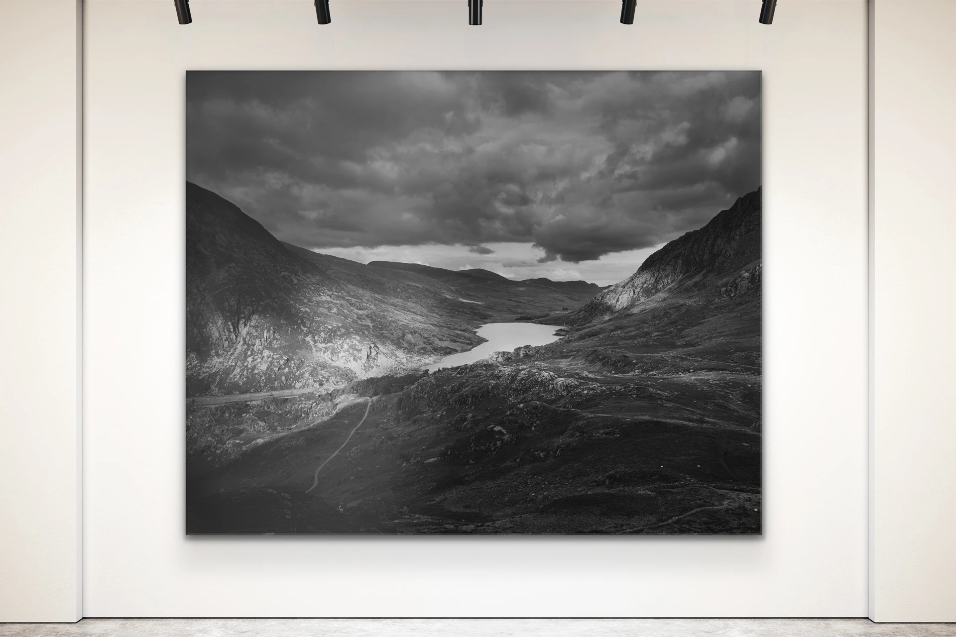 Landscape photo in black & white by Natalie Oberg.