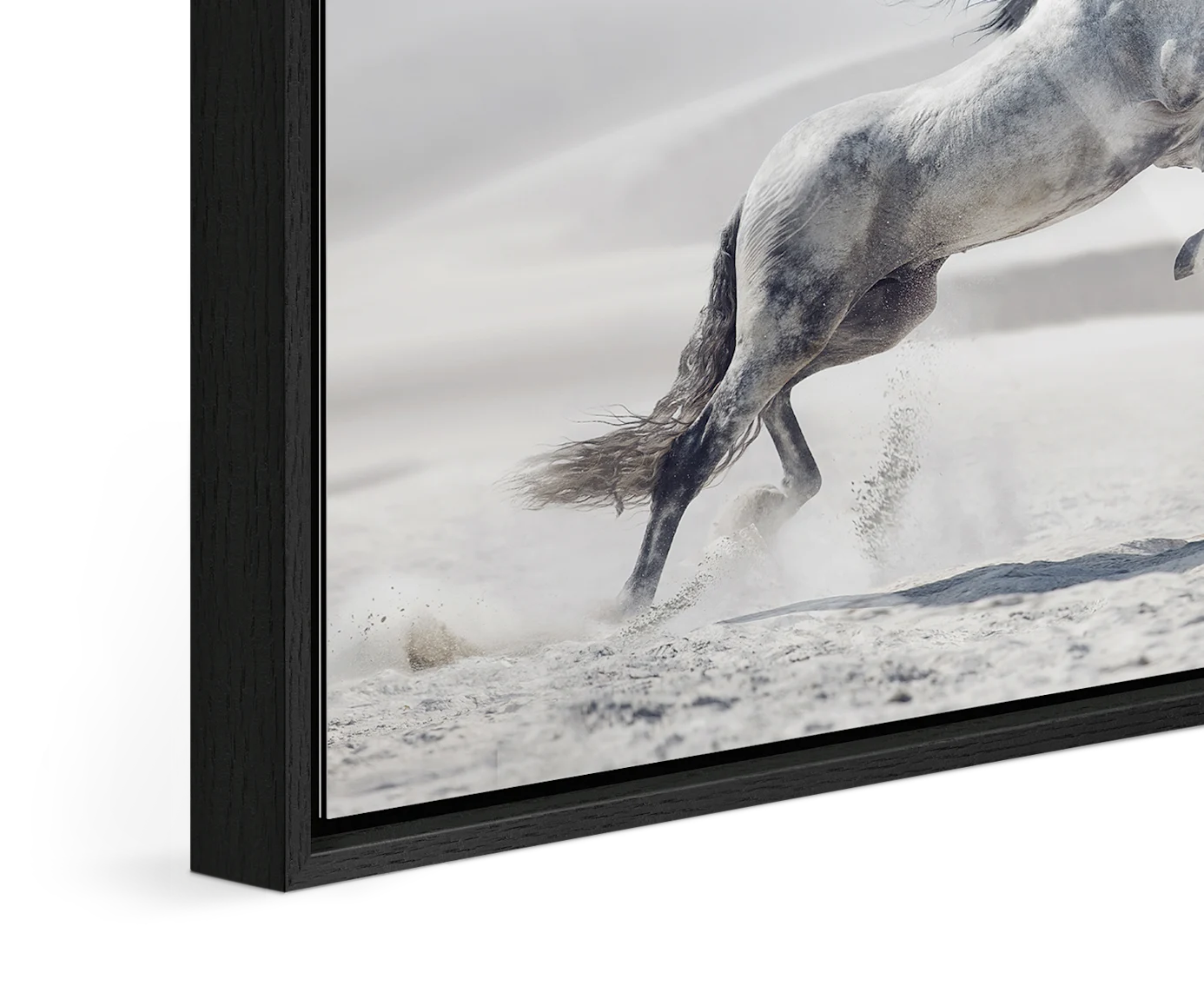 Yd. Cadre Flottant - White Wash - Cadre En Caisse Américaine Pour Toile Sur Chassis Mdf Lyon 99076297