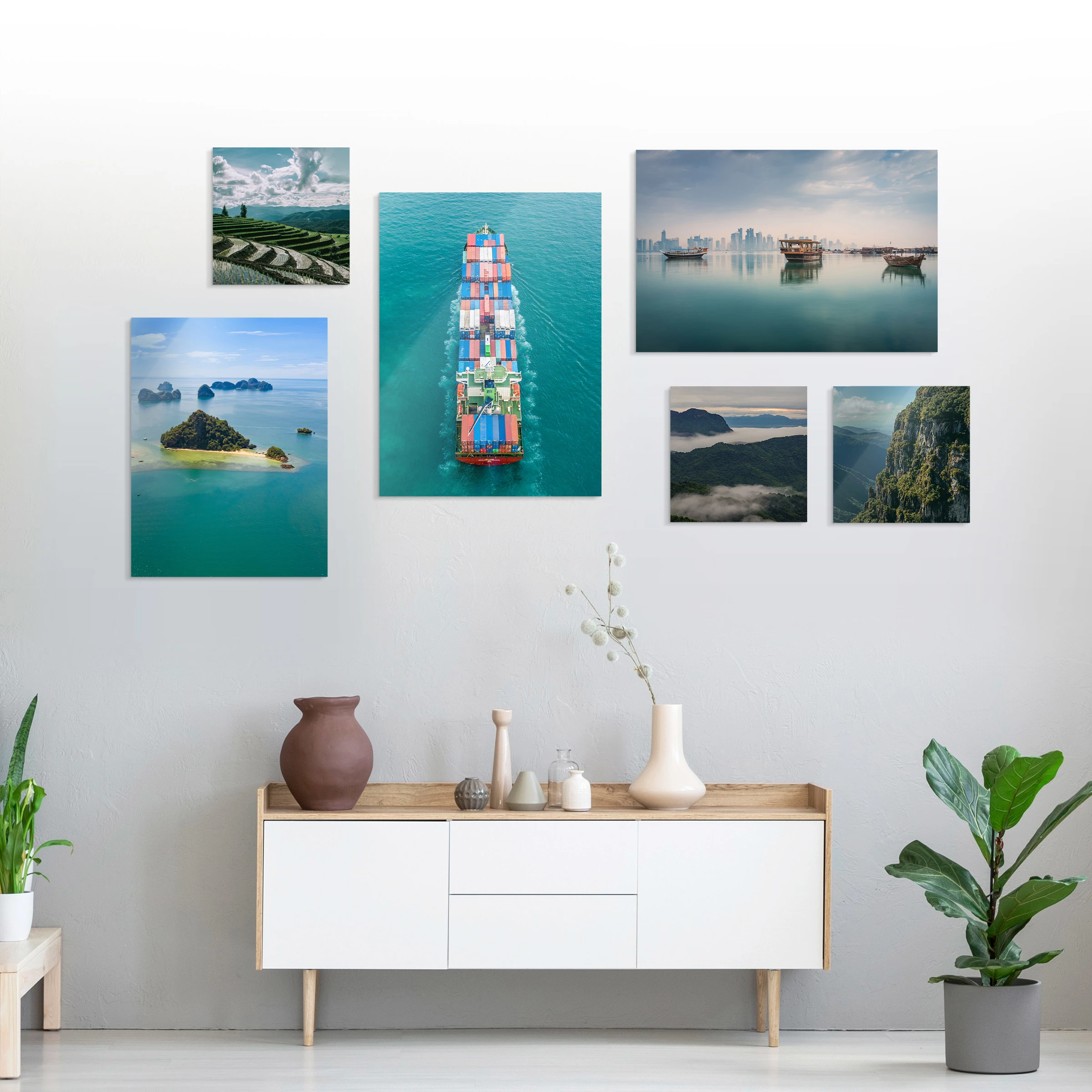 Aluminum Mounted Photo WhiteWall Print 