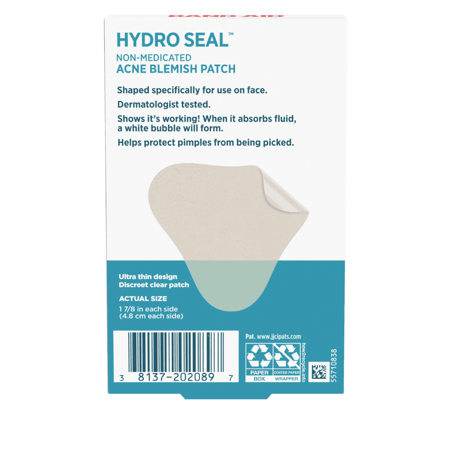 HYDRO SEAL® Non-Medicated Hydrocolloid Acne Blemish Patch Information