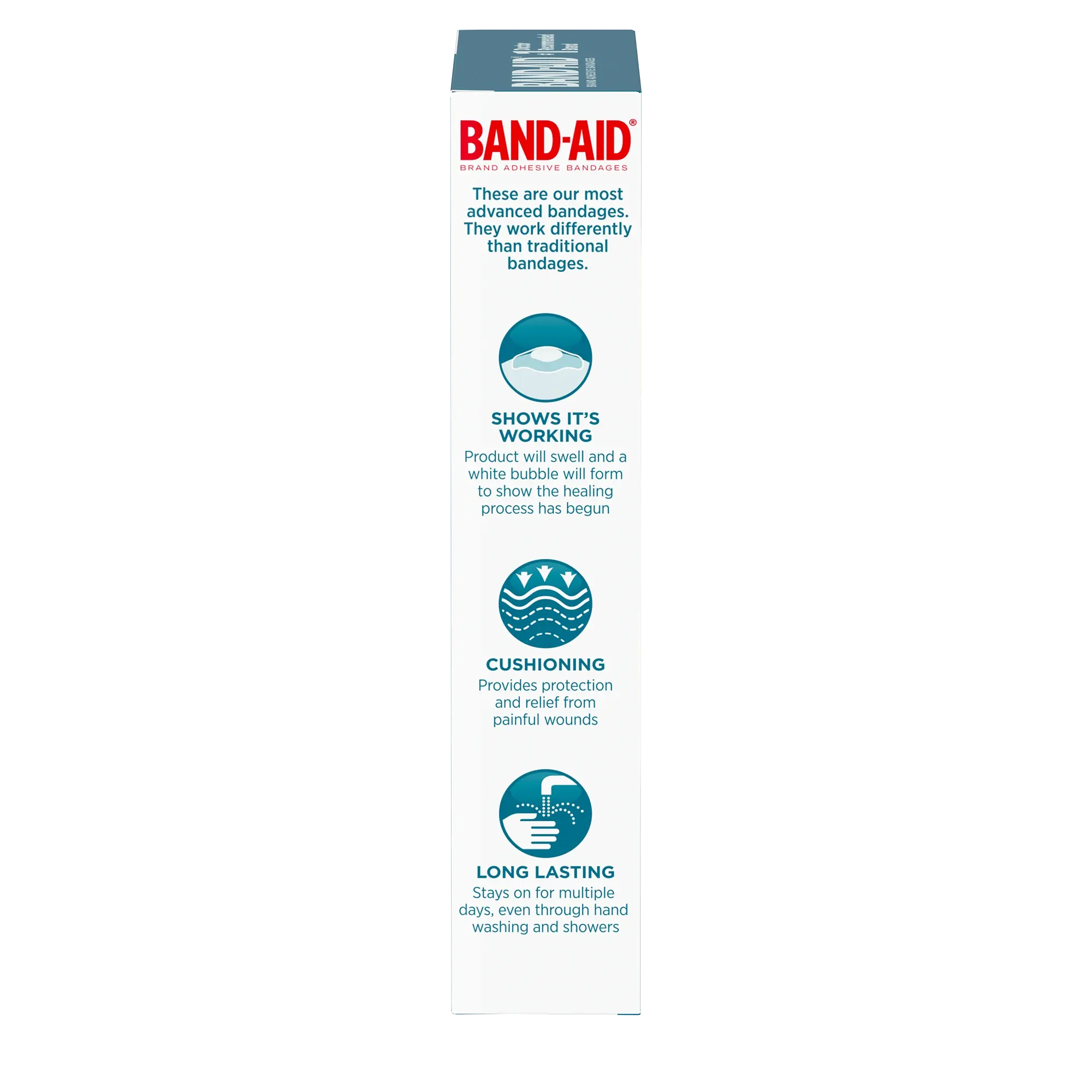 How To pack shot for BAND-AID® Brand HYDRO SEAL® Large Hydrocolloid Bandages