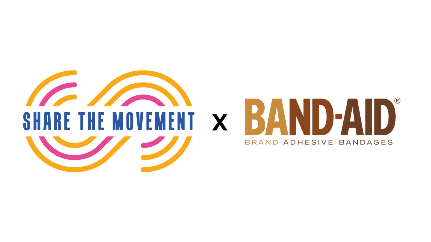 Share the Movement and BAND-AID Brand Partnership