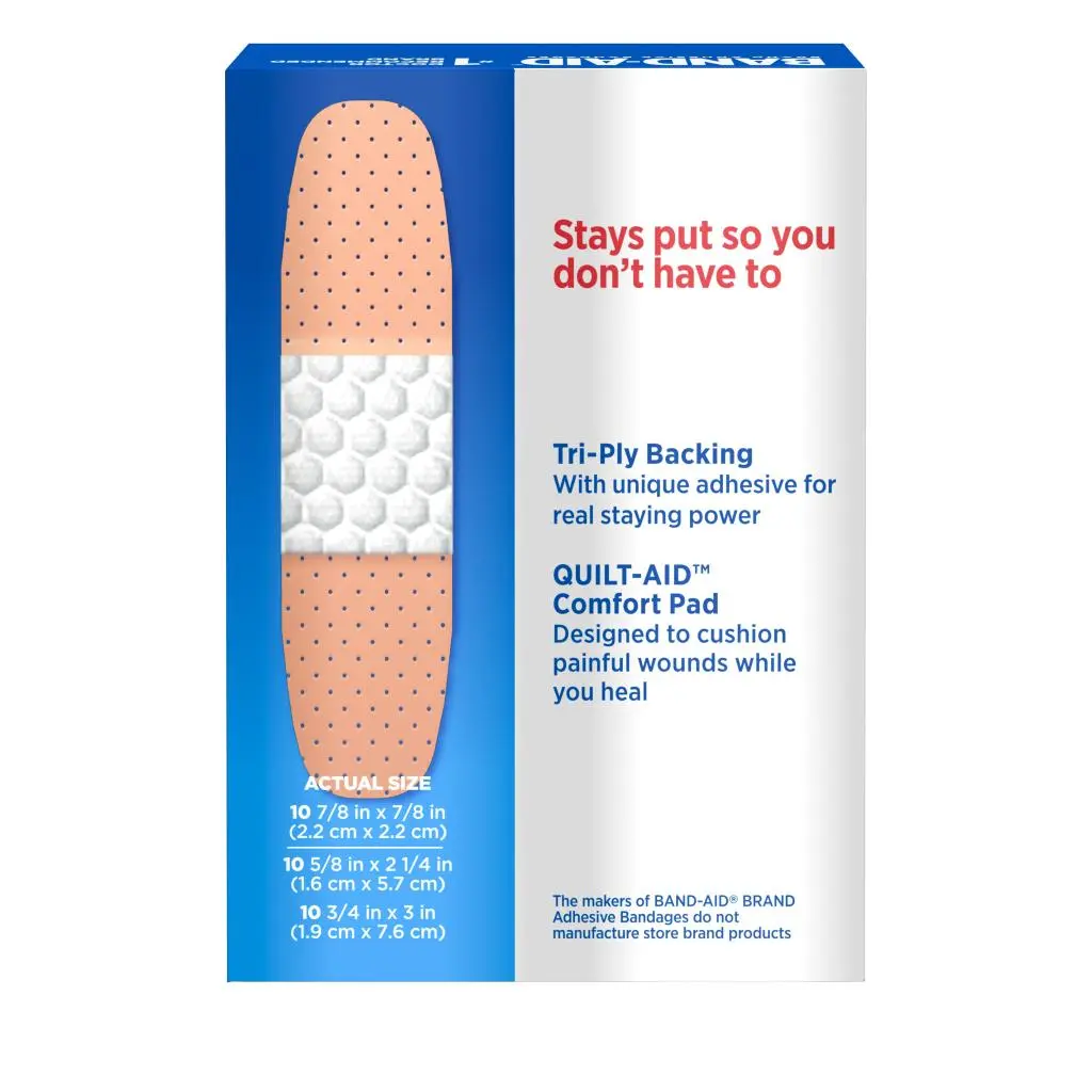 BAND-AID® BRAND TRU-STAY™ PLASTIC BANDAGES image 2