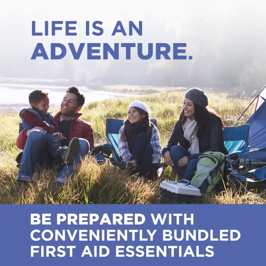 Be Prepared with conveniently bundled first aid essentials