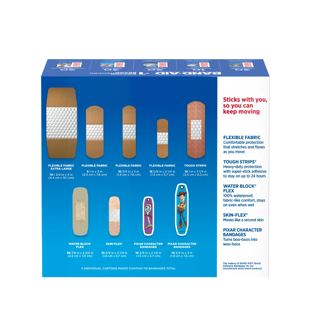 BAND-AID® Brand Adhesive Bandages Family Variety Pack image 3