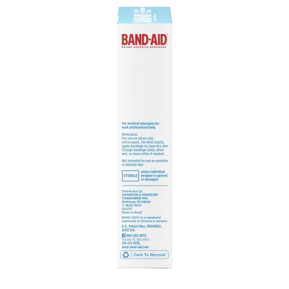 BAND-AID® BRAND WATER BLOCK® TOUGH STRIPS™ Waterproof BANDAGES image 4