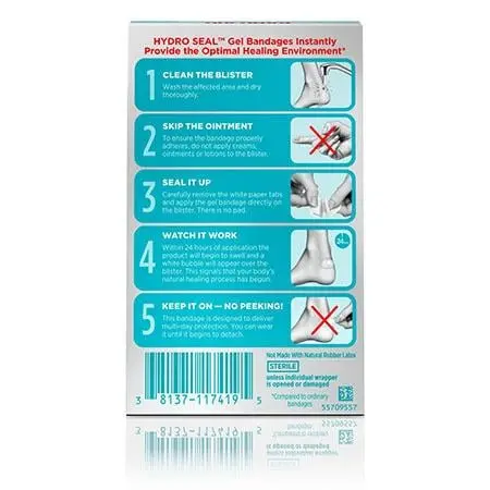 BAND-AID® Brand HYDRO SEAL® Blister Cushions for Heels image 2