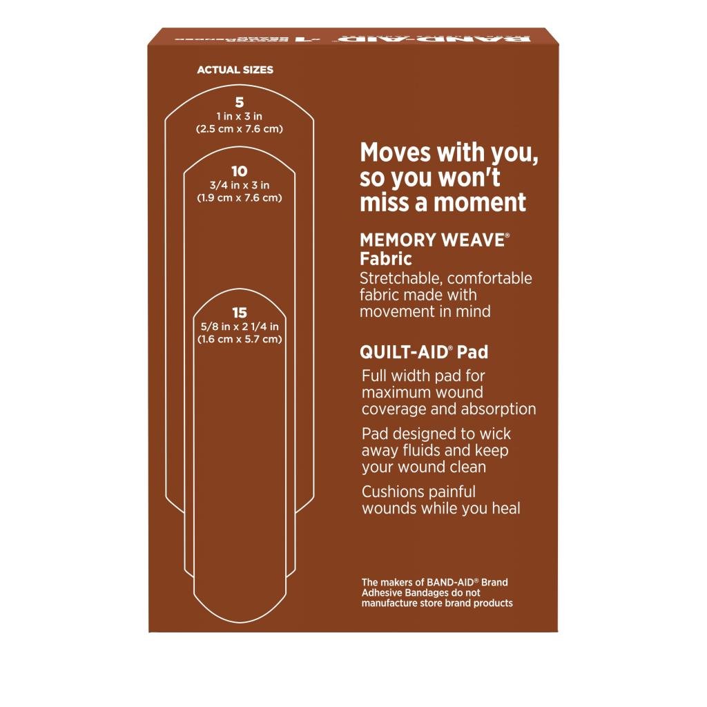 BAND-AID® Brand OURTONE™ Adhesive Bandages image 4