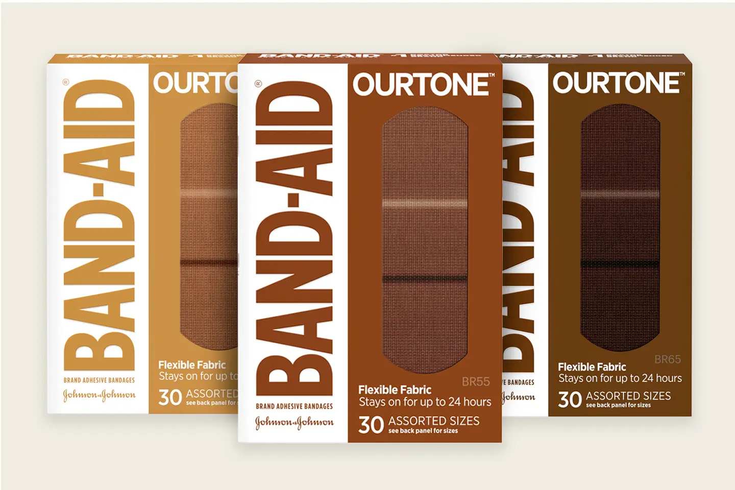 BAND AID Brand OURTONE Bandage Boxes