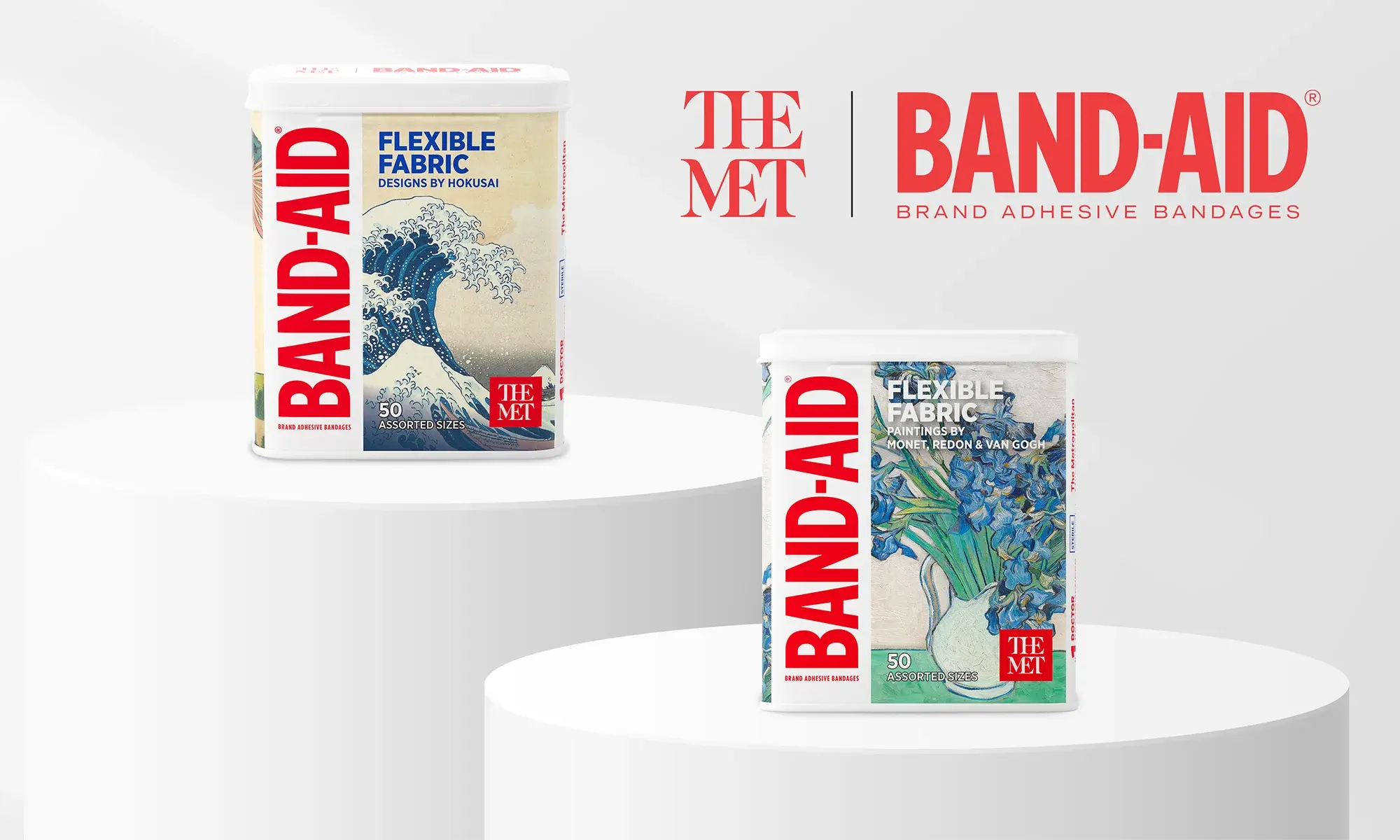 Met x BAND-AID®: Exclusive Art-Inspired First Aid Collection - Flexible Fabric hero