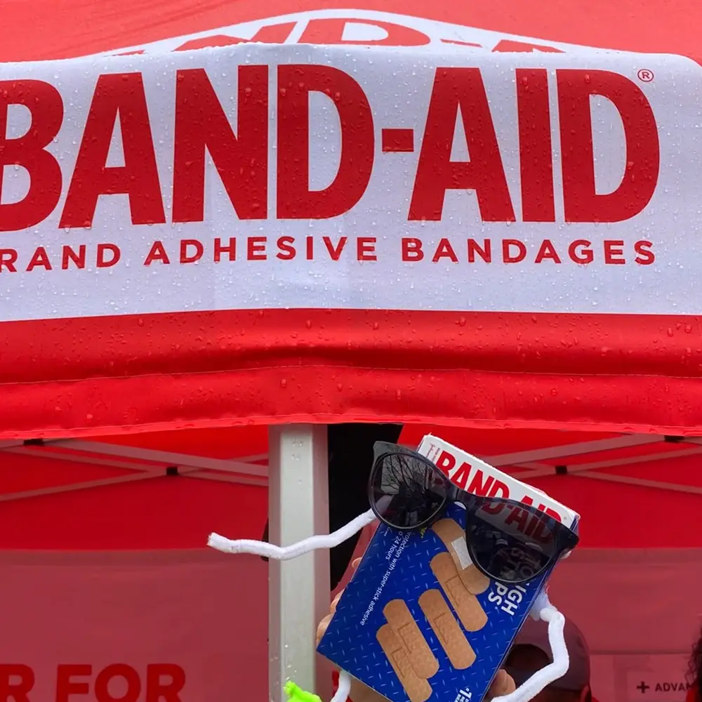 BAND-AID® Brand Instagram feed - Ad Boston Marathon Adhesive Bandages