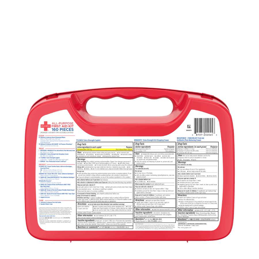 BAND-AID® Brand All-Purpose First Aid Kit image 8