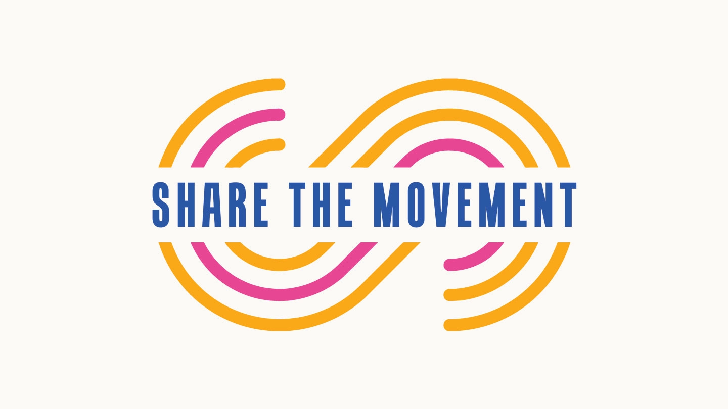 Share the Movement logo