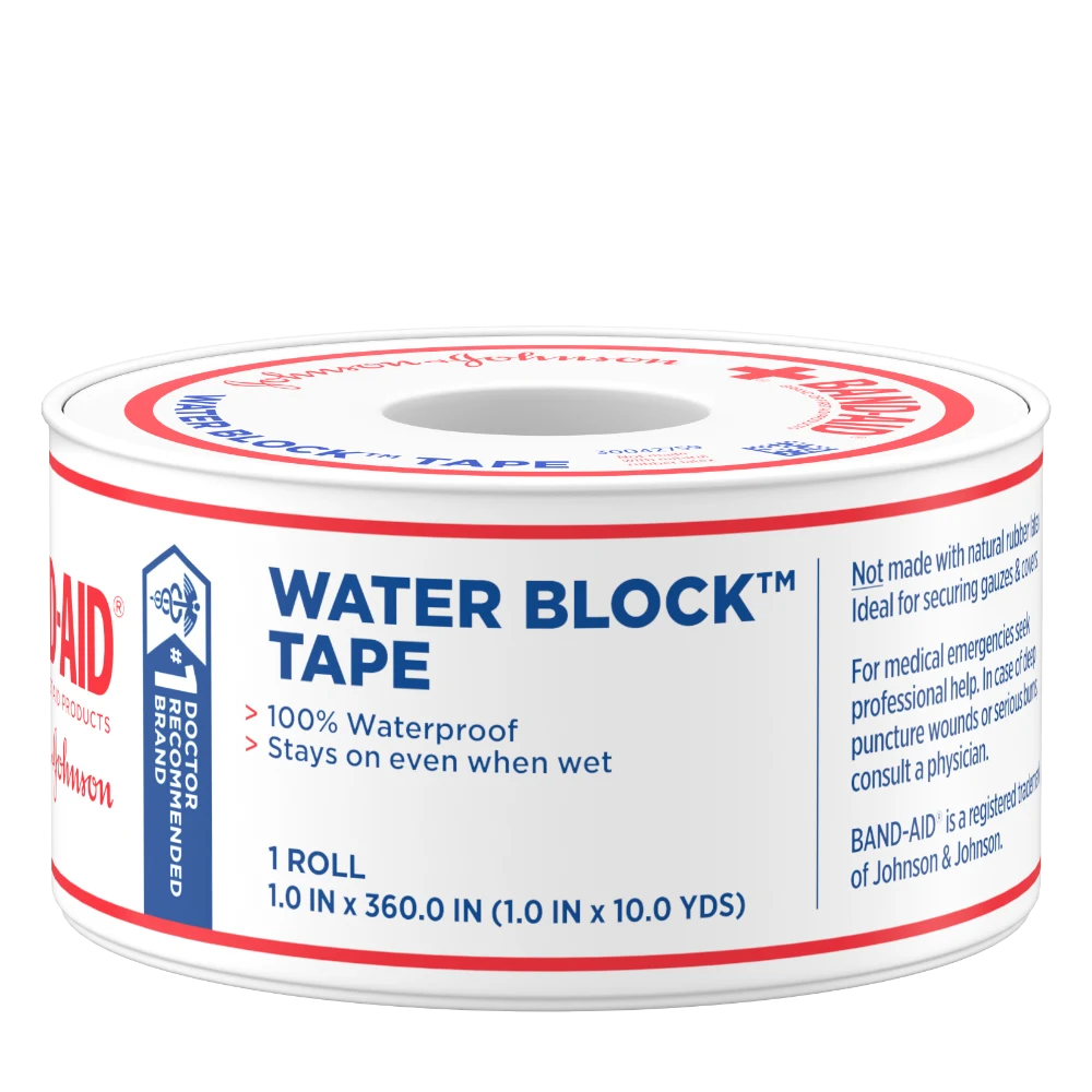 BAND-AID® BRAND WATER BLOCK™ Waterproof TAPE image 4