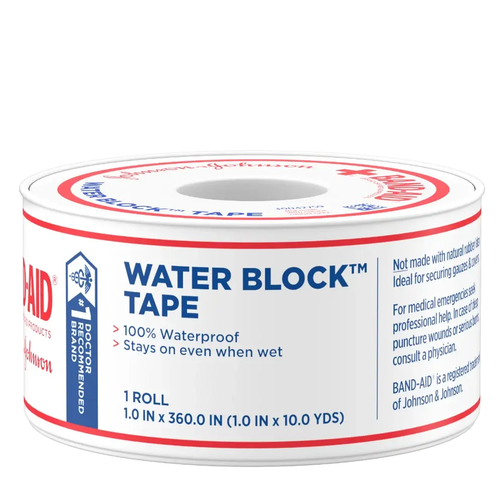 BAND-AID® BRAND WATER BLOCK™ Waterproof TAPE image 4