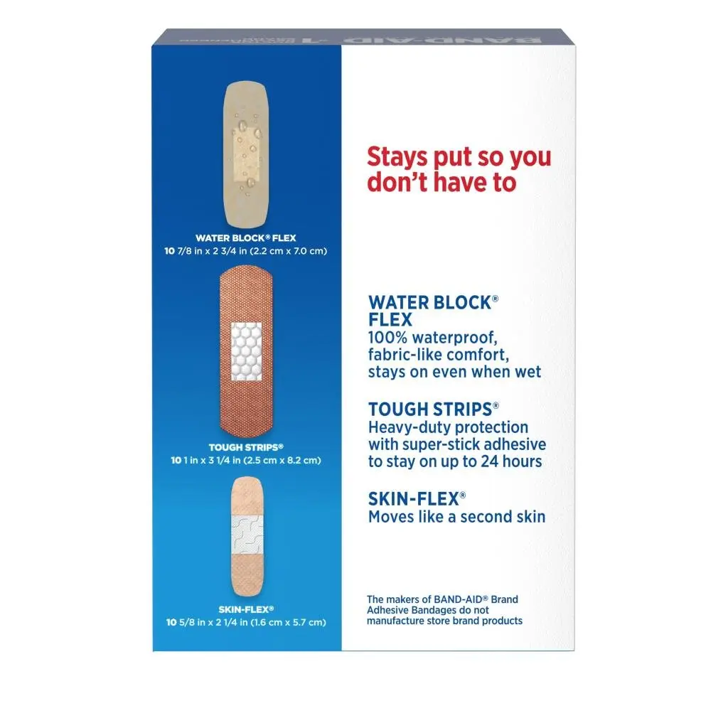 BAND-AID® Brand Adhesive Bandages Variety Pack image 5