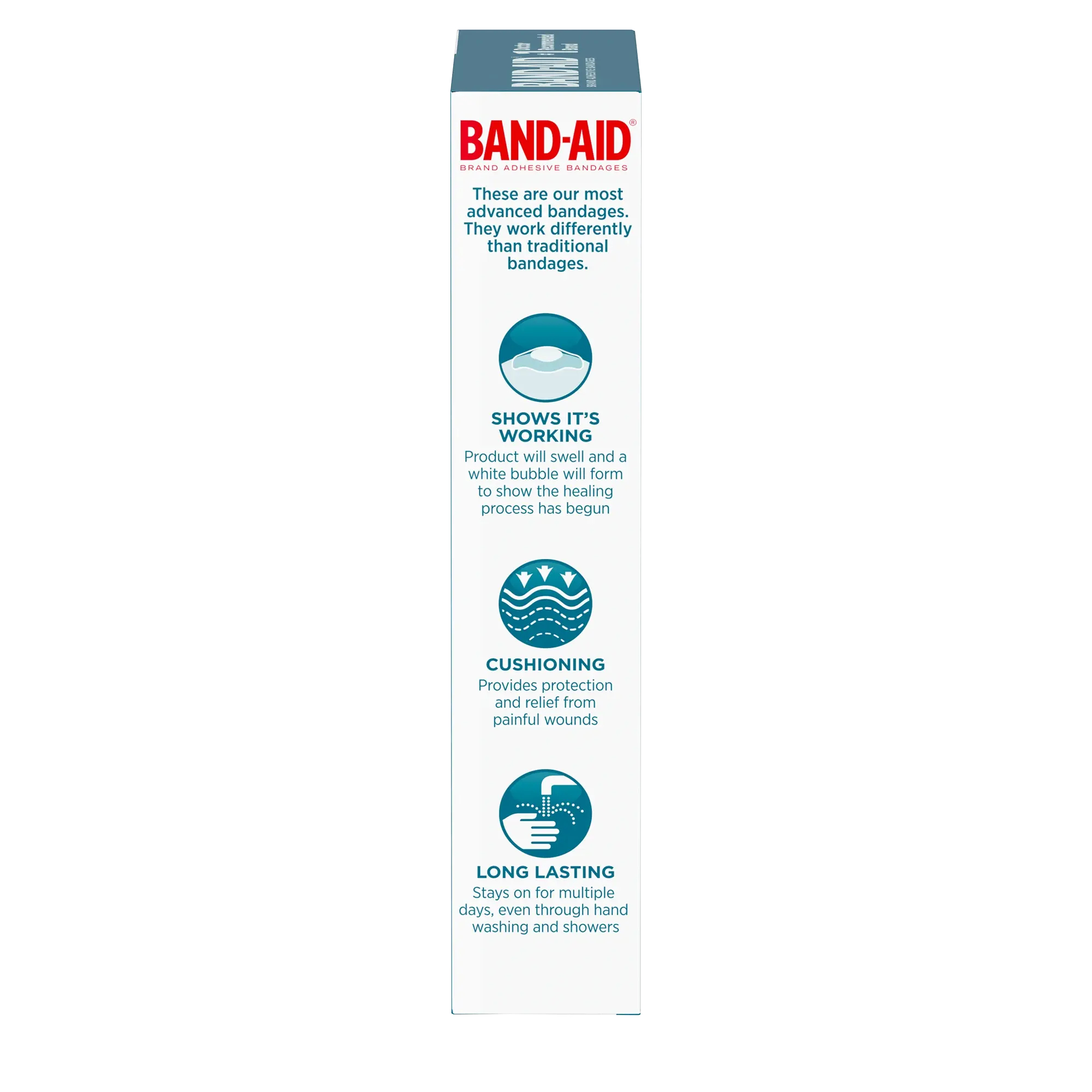 How To pack shot for BAND-AID® Brand HYDRO SEAL® All Purpose Hydrocolloid Bandages