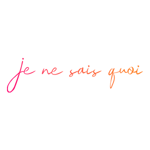 Logo de Je ne sais quoi