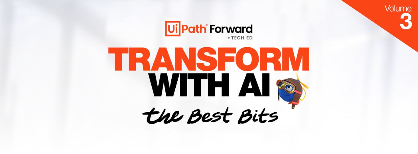 Get the best of UiPath FORWARD 2024