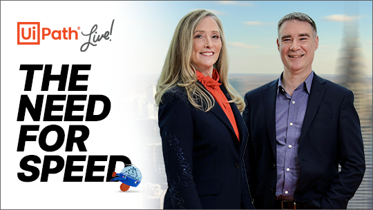 UiPath Live The Need for Speed broadcast event register now