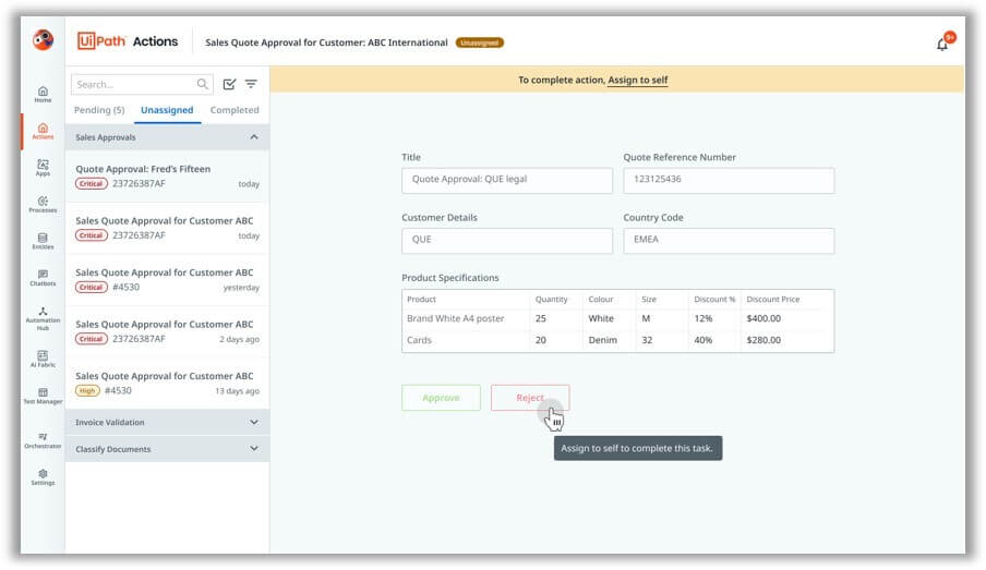 uipath action center july 2020 update