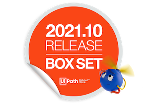 uipath 2021.10 product release series