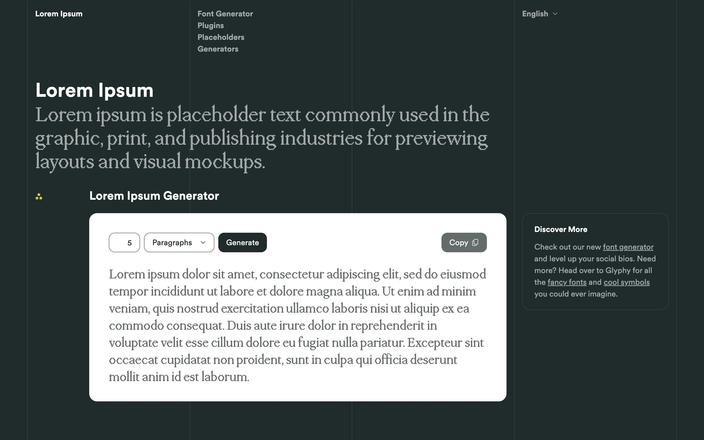 Lorem Ipsum