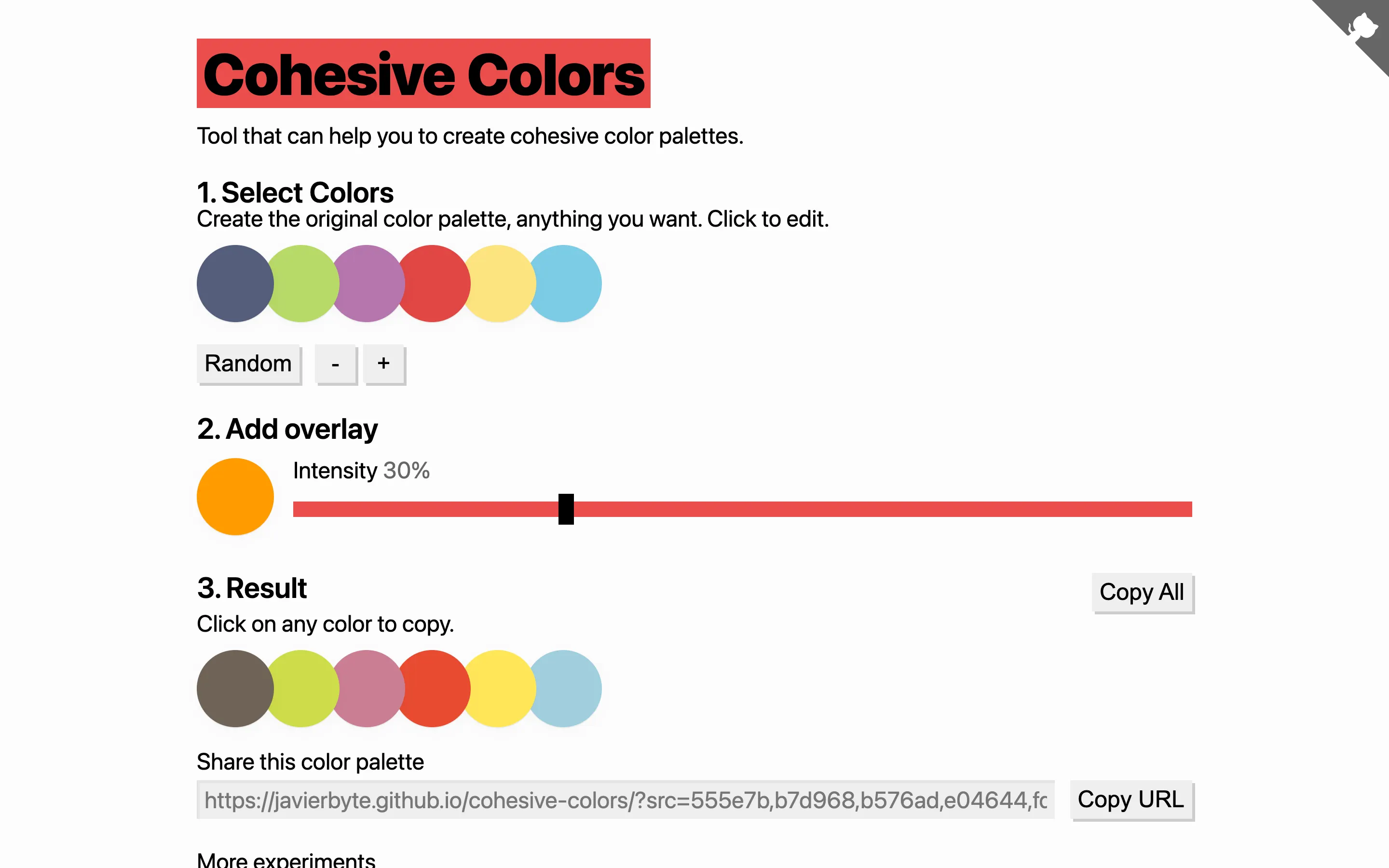 Cohesive Colors