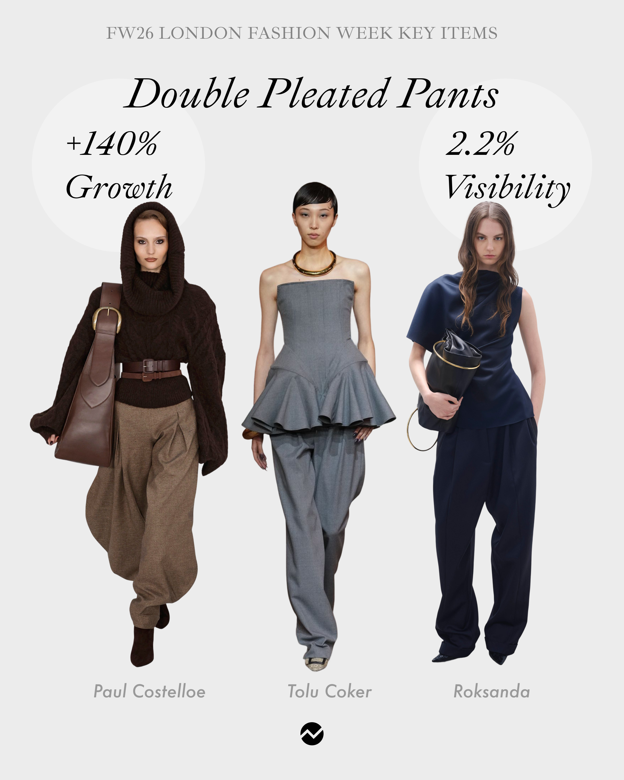 Double Pleated Pants