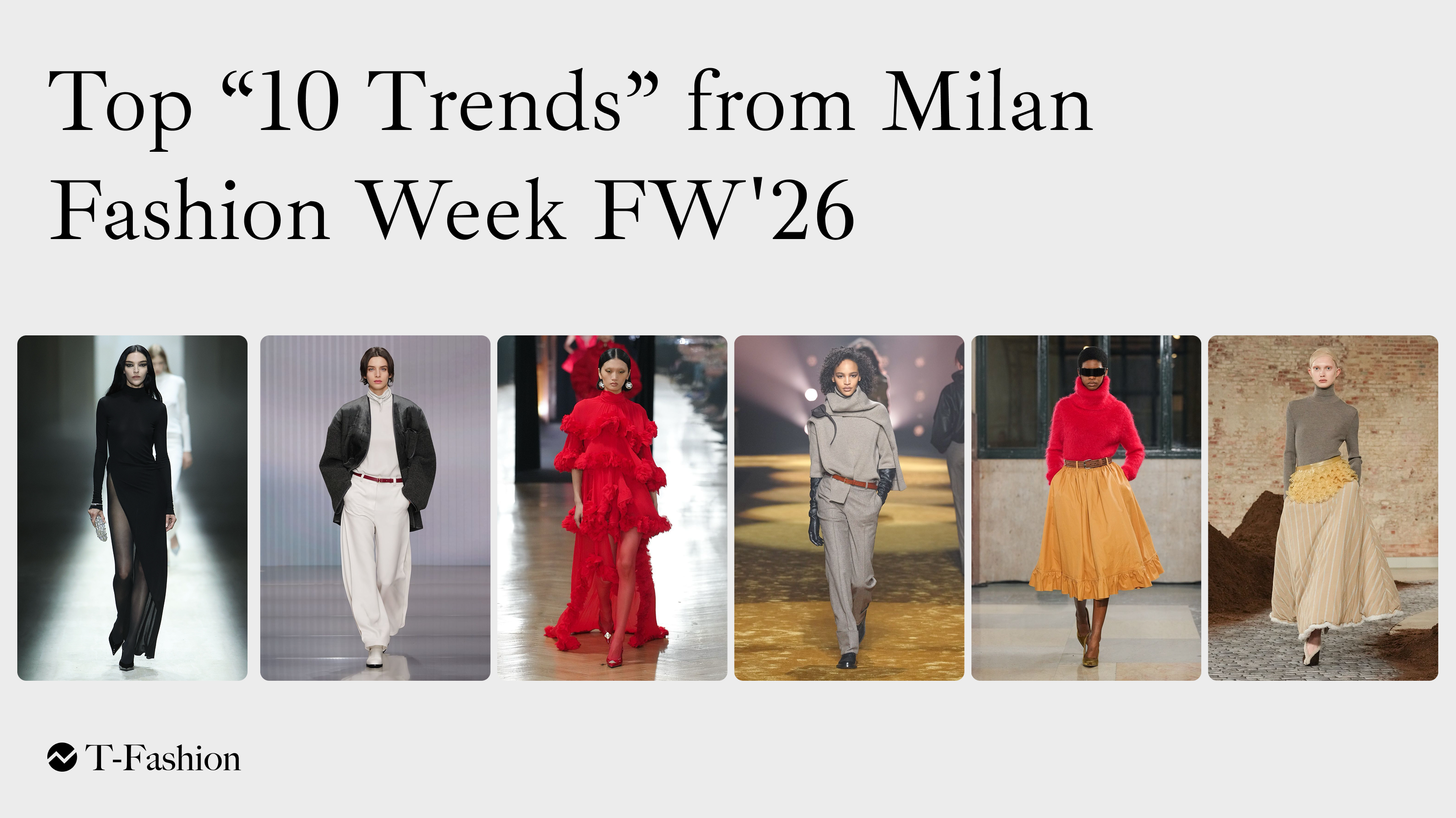 Milan TOP 10 trends