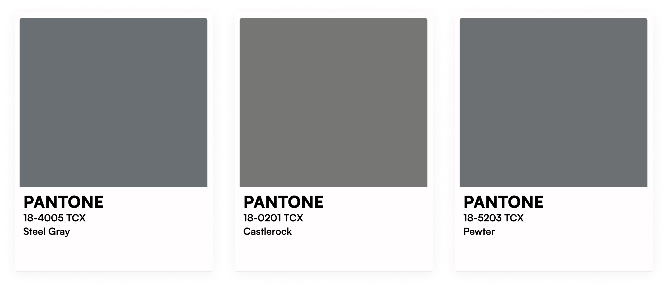 STEEL color palette