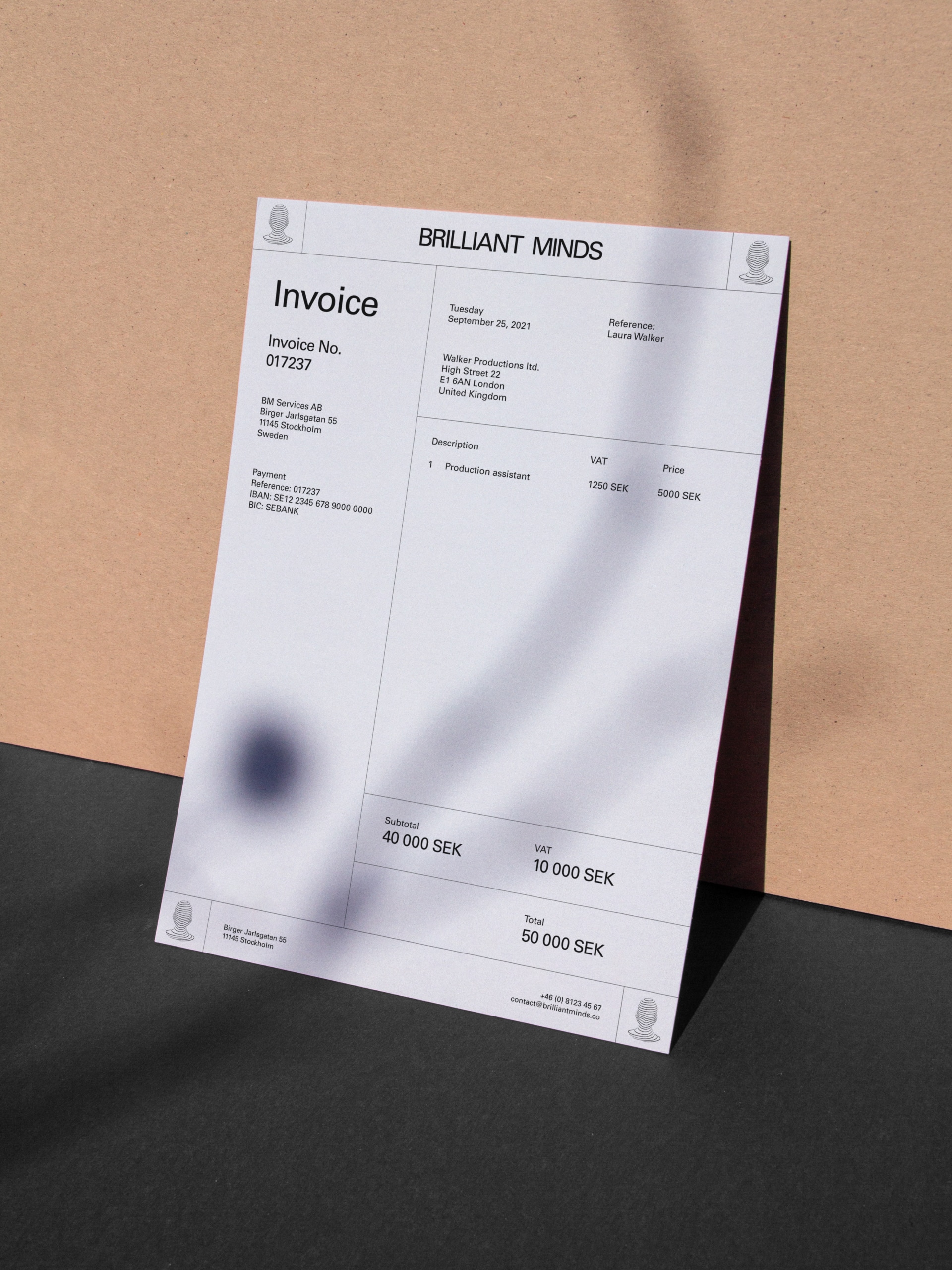 Invoice Invoice