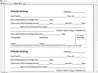 urlaubsantrag