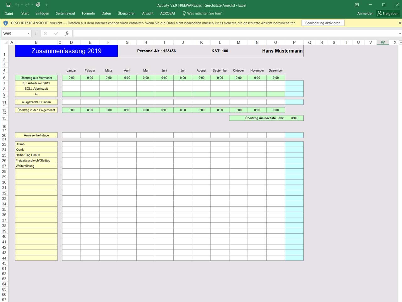 Projektstatusbericht Excel - Projektstatusbericht Excel ...