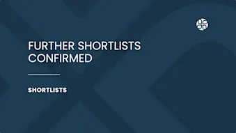 Article card image will link to the PR news page announcing the next round of confirmed shortlists