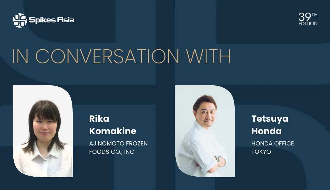 Rika Komakine and Tetsuya Honda