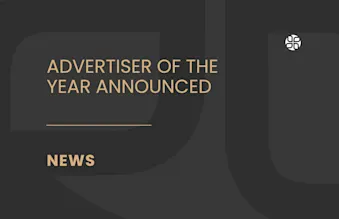 News tile for the SA25 announcement - announcing Samsung as its 2025 Advertiser of the Year.