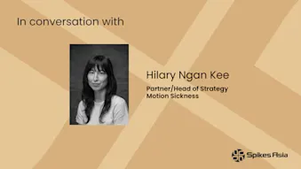 In conversation with Hilary Ngan Kee