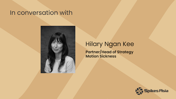 In conversation with Hilary Ngan Kee 