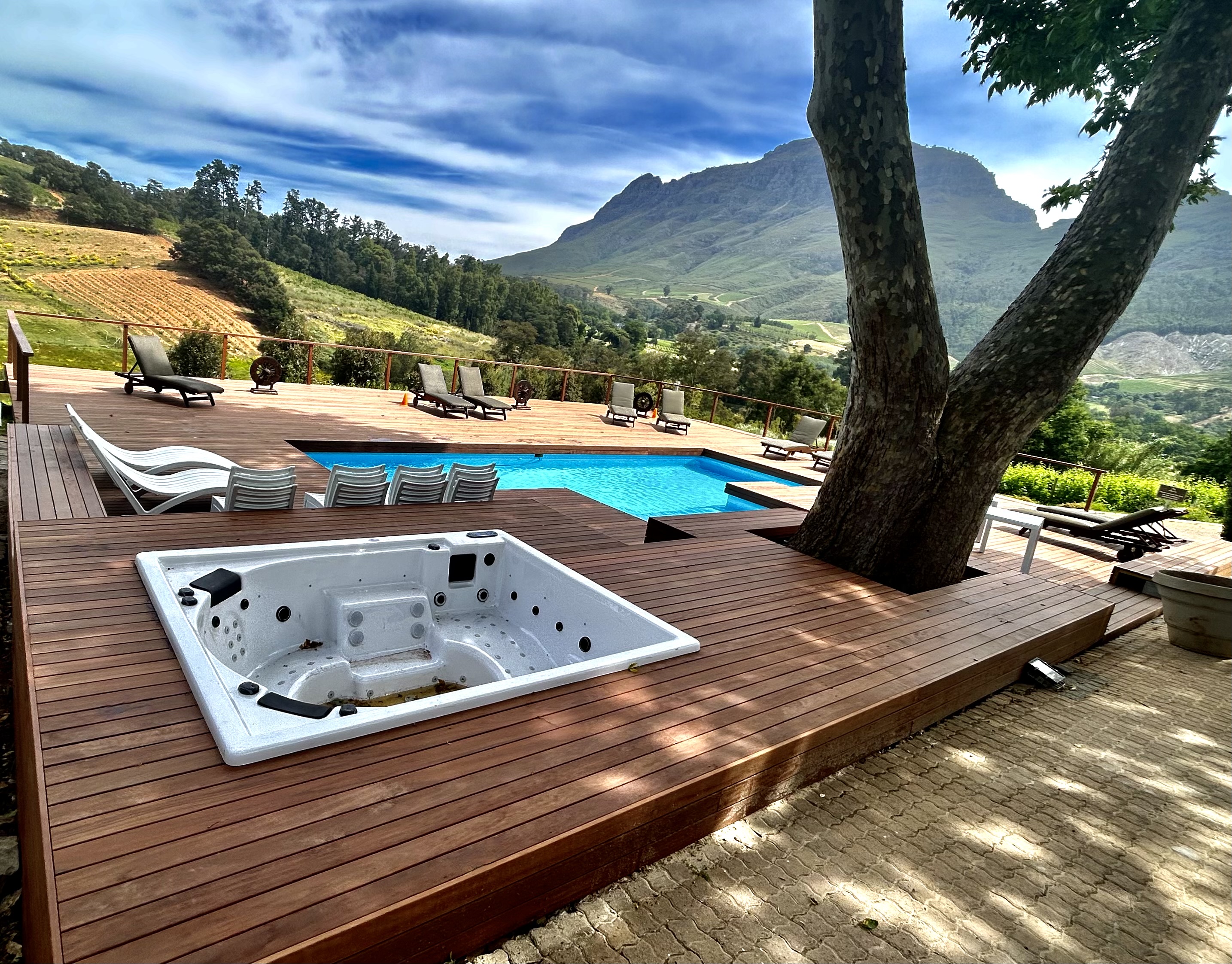 Vineyard Poolside Enhancement