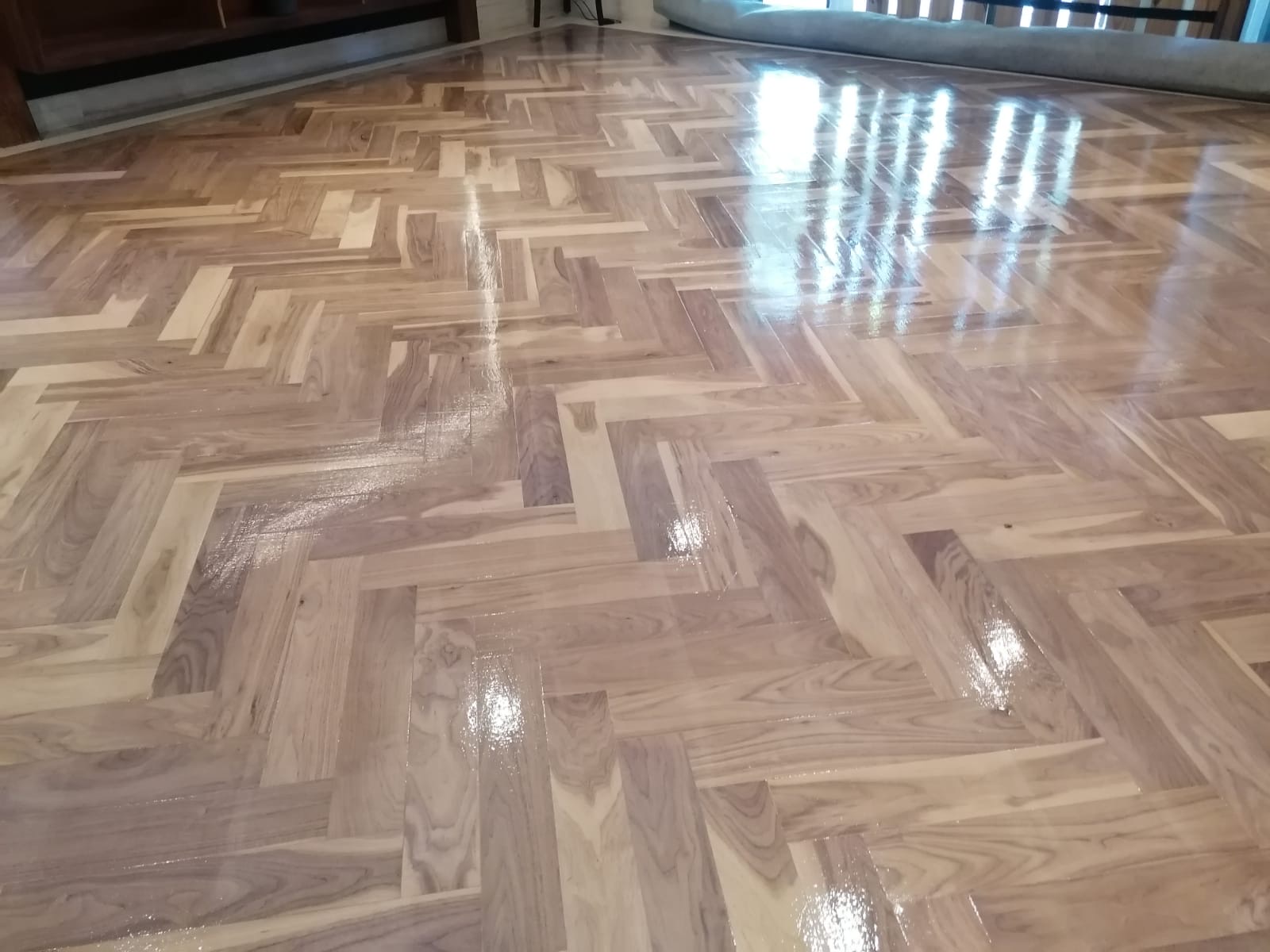 Wooden flooring
