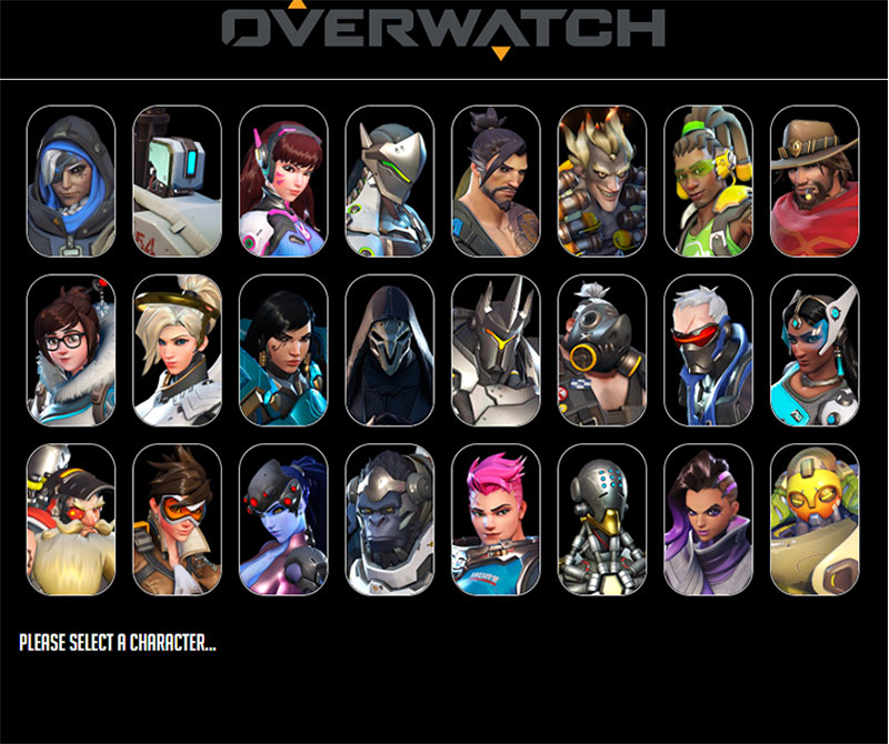 Overwatch Heroes