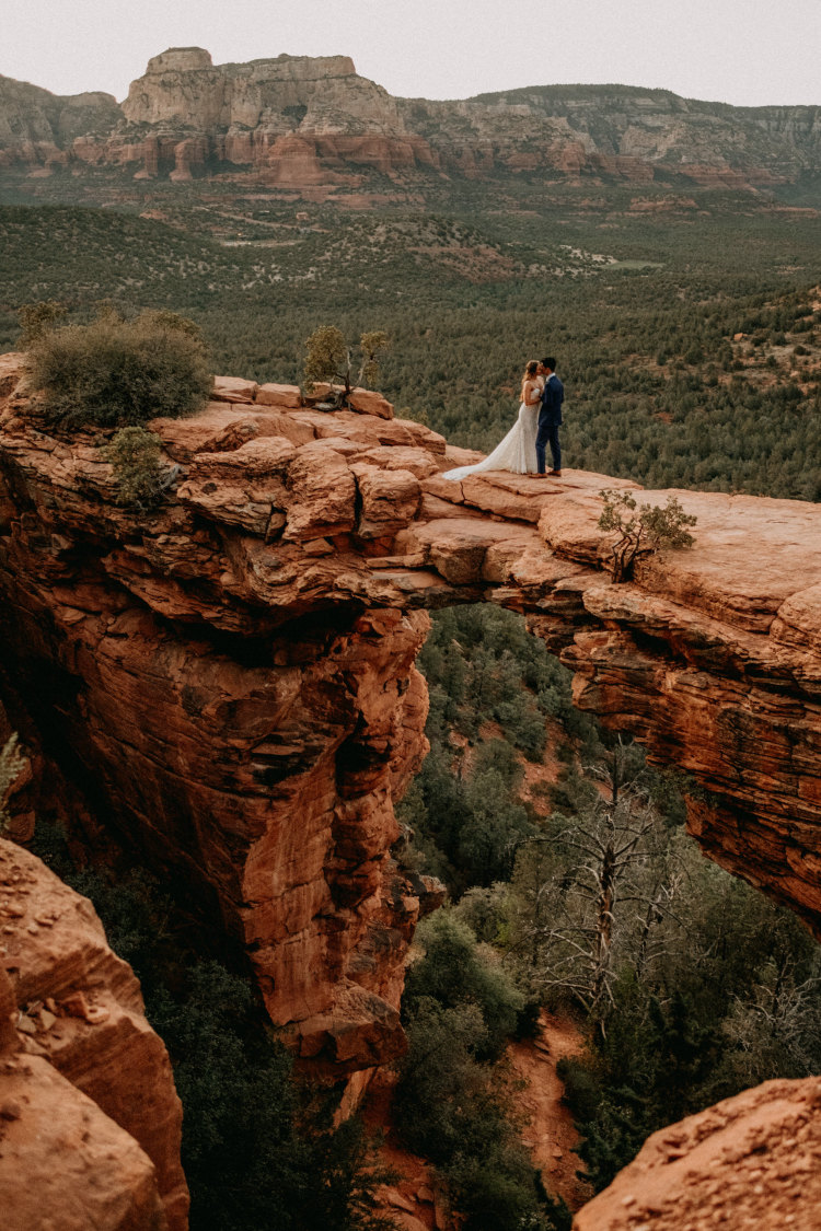 Devil's Bridge Arizona Wedding