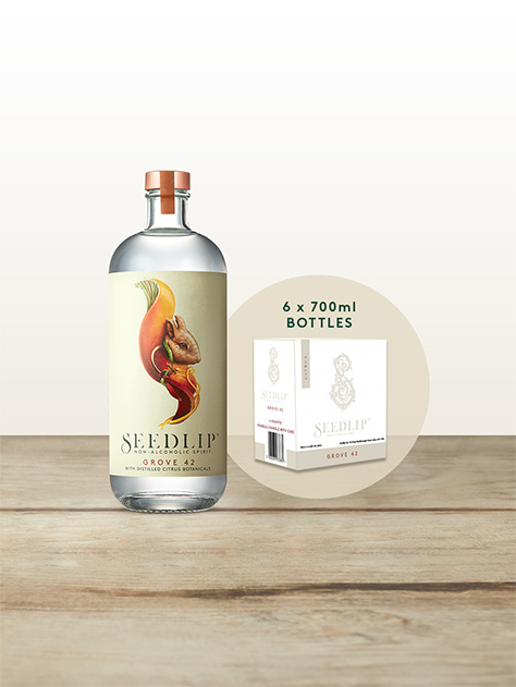 Case of 6 Seedlip Grove Bottles with Box Pack