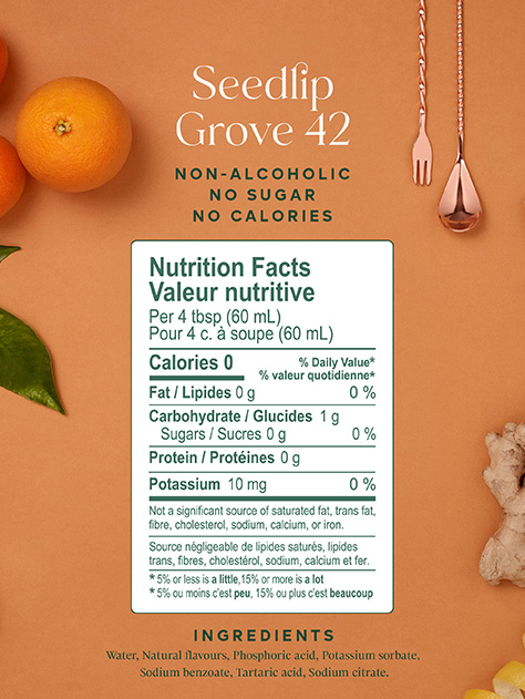 Grove 42 ingredients list