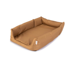 Hundebett-SundownYellow-3 4tel