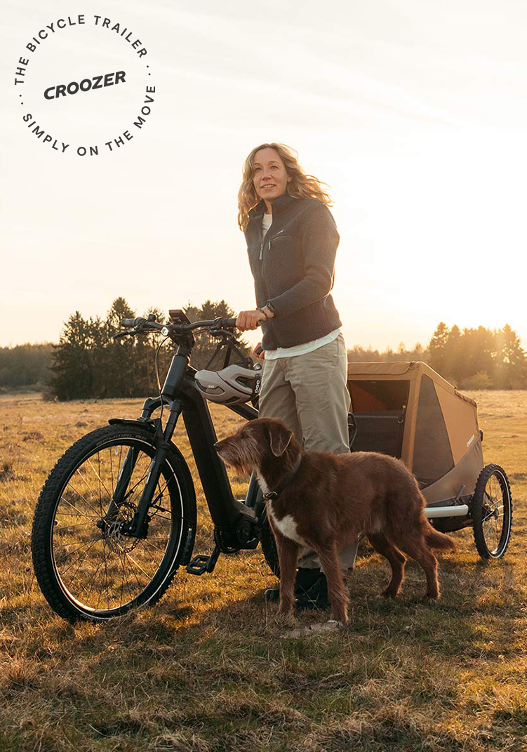 Bike trailers for dogs and cargo, Thule