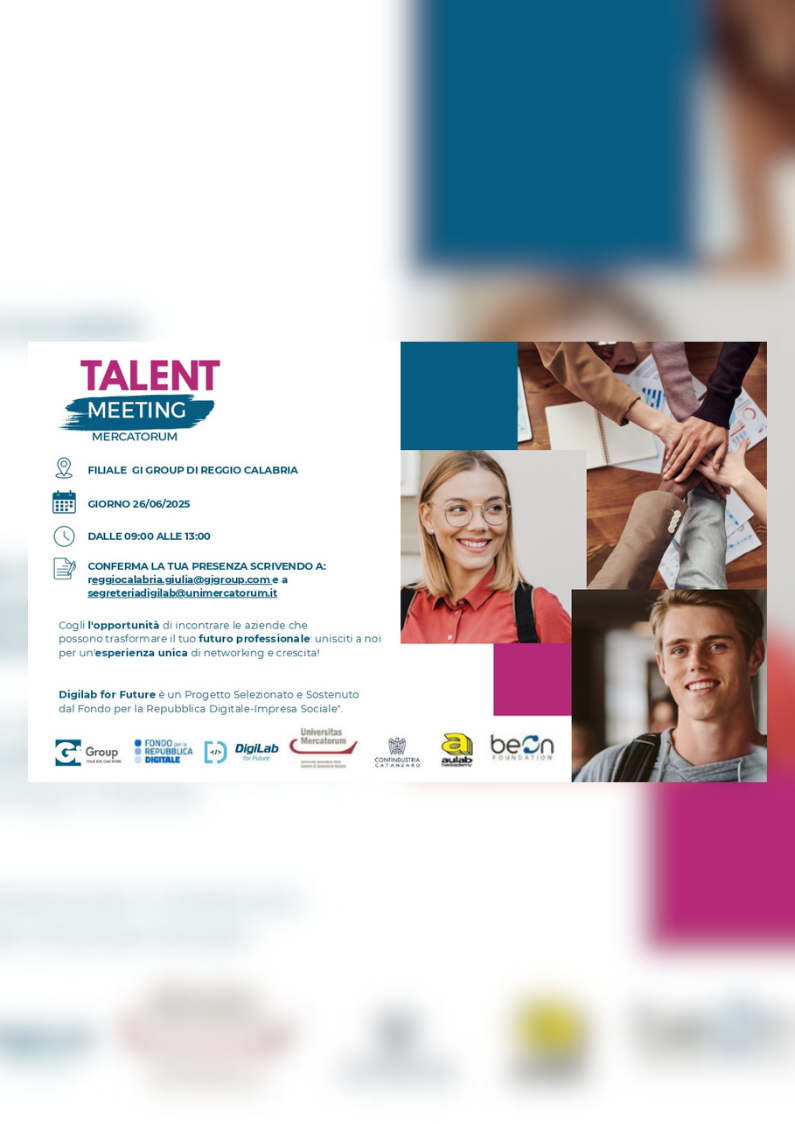 Talent Speed Date: un’opportunità concreta per costruire il proprio futuro professionale nel settore IT